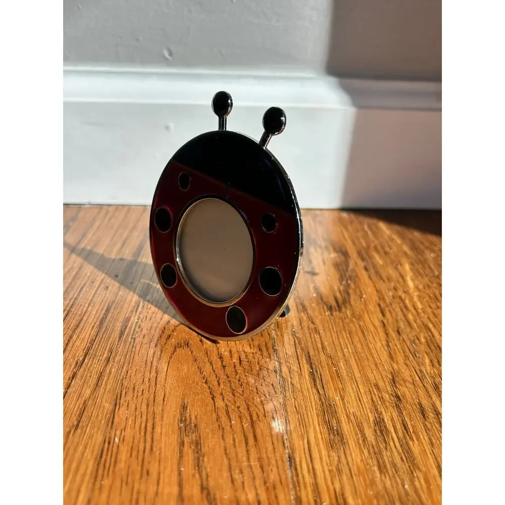 Ladybug Novelty Easel Stand Mini Picture Frame